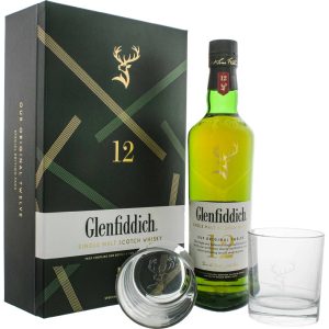 Glenfiddich 12y 40% 0,7 l (darčekové balenie 2 poháre)