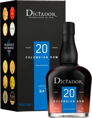 Dictador 20 ročný 40 % 0,7l (krabica)