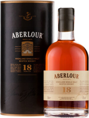 Aberlour 18y 43% 0,5 l (tuba)