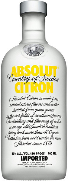 Absolut Citrón 0,7 l
