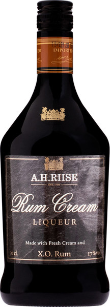 A.H. Riise Rum-Cream-Liqueur 17% 0,7 l (čistá fľaša)
