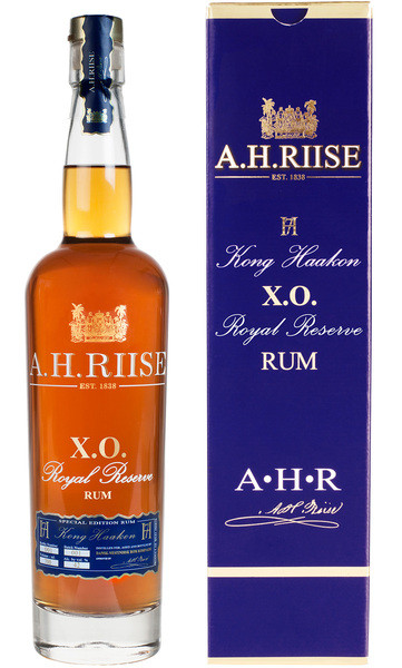 A.H. Riise XO Haakon Royal Reserve 42% 0,7 l (kartón)