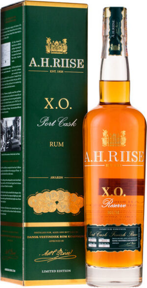 A.H. Riise XO Port Cask 45% 0,7 l (kartón)