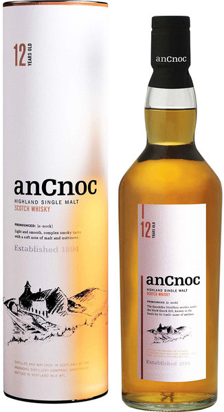 An Cnoc 12y 40% 0,7 l (tuba)