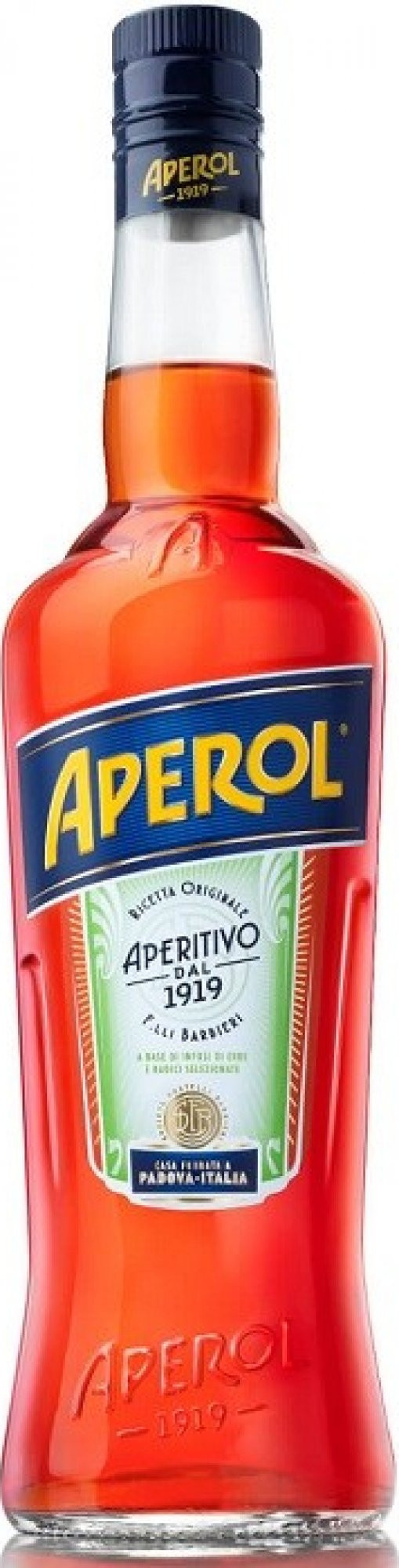 Aperol 12,5% 1 l (čistá fľaša)