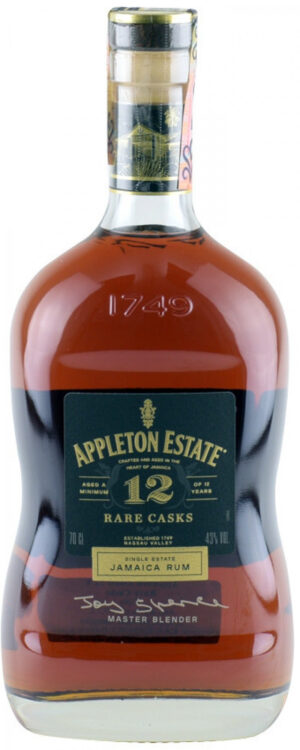 Appleton Estate Rare Casks 12y 43% 0,7 l (čistá fľaša)