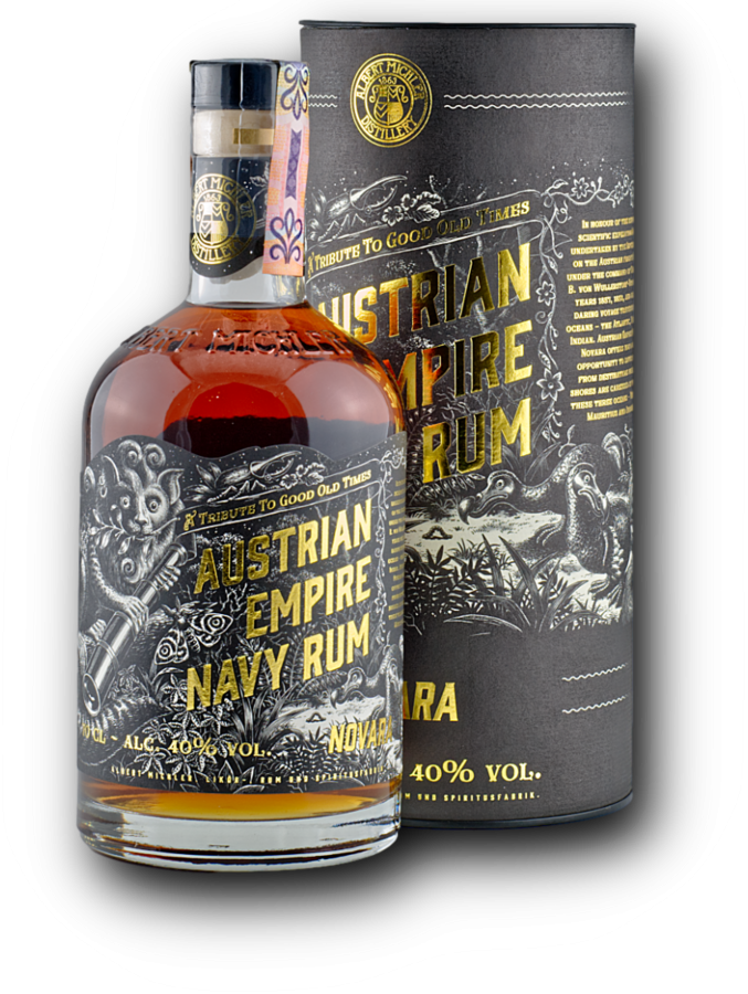 Austrian Empire Navy Novara 40% 0,7 l (tube)
