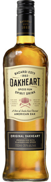 Bacardi Oakheart 0,7l