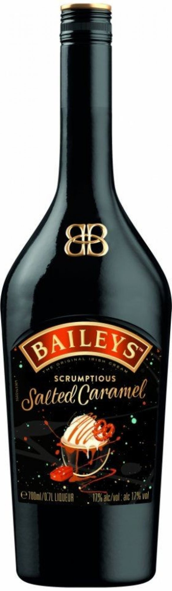Baileys Salted Caramel 17% 0,7 l (čistá fľaša)