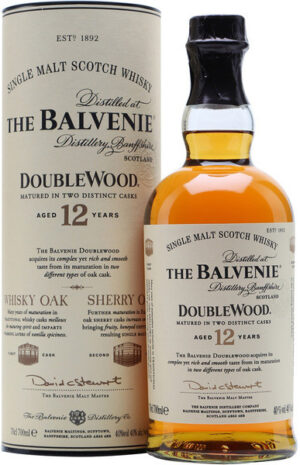 The Balvenie DoubleWood 12y 40% 0,7 l (tuba)