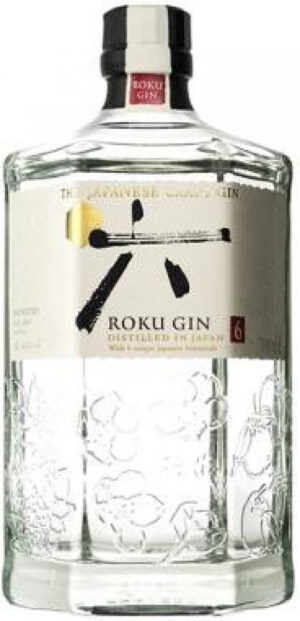 Suntory Roku Japanese Craft Gin 43% 0,7 l (čistá fľaša)