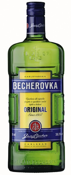 Becherovka 38% 0,7 l (čistá fľaša)