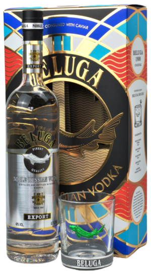 Beluga Noble + 1 Pohár 40% 0,7L