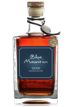 Blue Mauritius Gold Rum 40% 0,7 l (čistá fľaša)