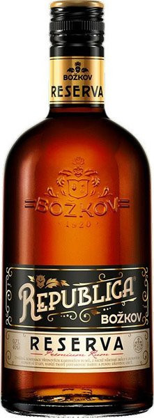 Božkov Republica Reserva 40% 0,7 l (čistá fľaša)