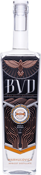 BVD Marhuľovica 0,5 l (čistá fľaša)