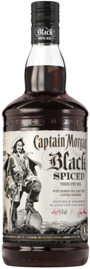 Captain Morgan Black Spiced 0,7 l (čistá fľaša)