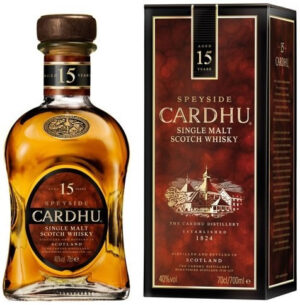 Cardhu 15y 40% 0,7 l (kartón)
