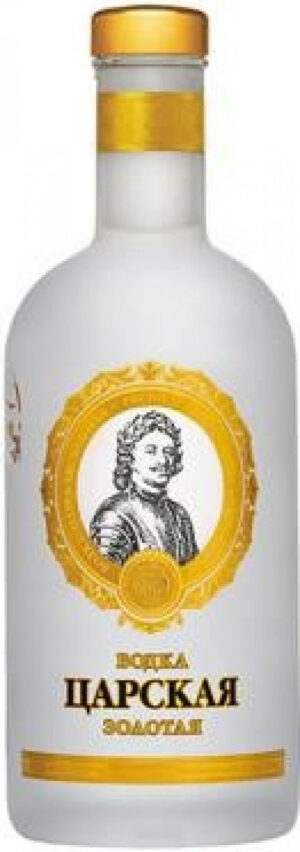 Carskaya Gold 1,0l 40% (čistá fľaša)