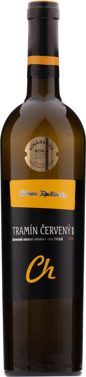 Topoľčianky Chateau Noir Tramín červený 0.75L