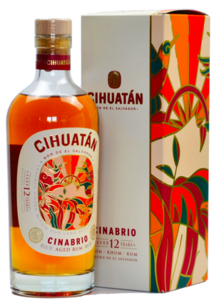 Cihuatán Cinabrio 12y 40% 0,7 l (kartón)