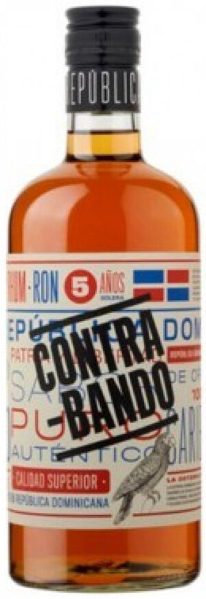 Ron Contrabando Calidad Superior Rum 5y 38% 0,7 l (čistá fľaša)