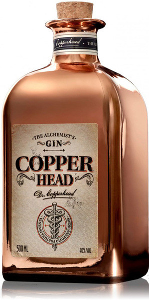 Copperhead 40% 0,5 l (čistá fľaša)