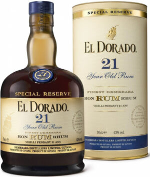 El Dorado 21y 43% 0,7 l (tuba)