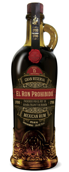 El Ron Prohibido Solera 15y 40% 0,7 l (čistá fľaša)
