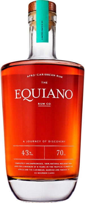 Equiano Rum 43% 0,7 l (čistá fľaša)
