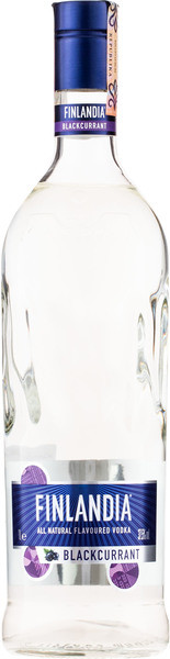 Finlandia Blackcurrant 37,5% 1 l (čistá fľaša)