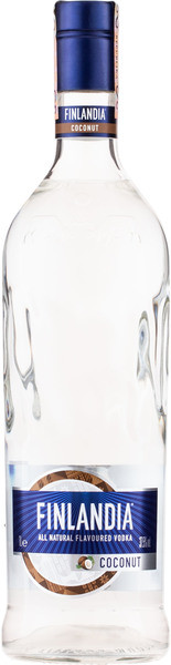 Finlandia Coconut 37,5% 1 l (čistá fľaša)