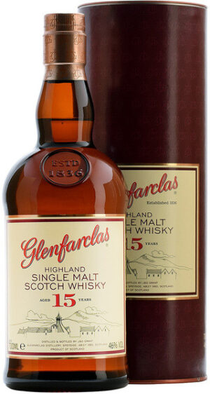 Glenfarclas 15y 46% 0,7 l (tuba)
