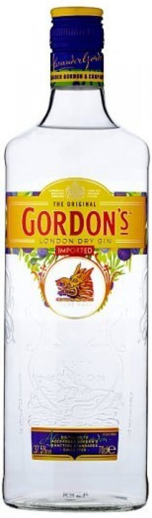 Gordon's Dry Gin 37,5% 0,7 l (čistá fľaša)
