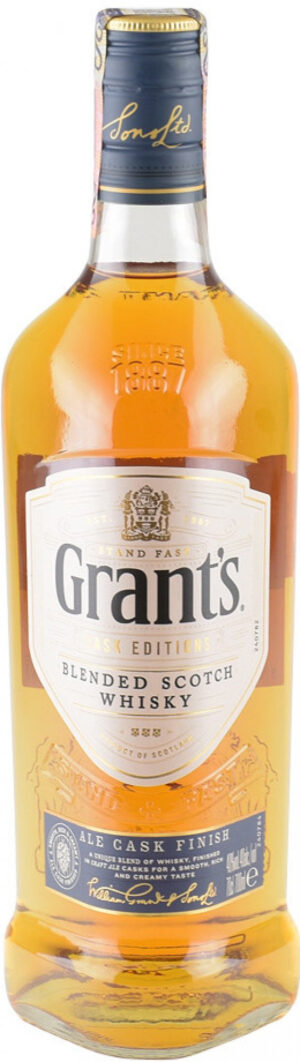 Grant's Ale Cask Finish 40% 0,7 l (čistá fľaša)