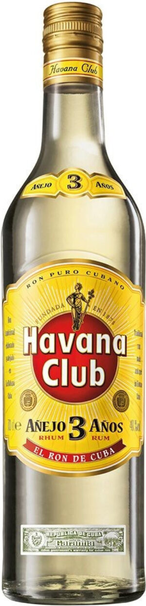 Havana Club Añejo 40% 3y 1 l (čistá fľaša)