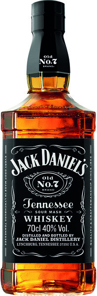 Jack Daniel's 40% 0,7 l (čistá fľaša)