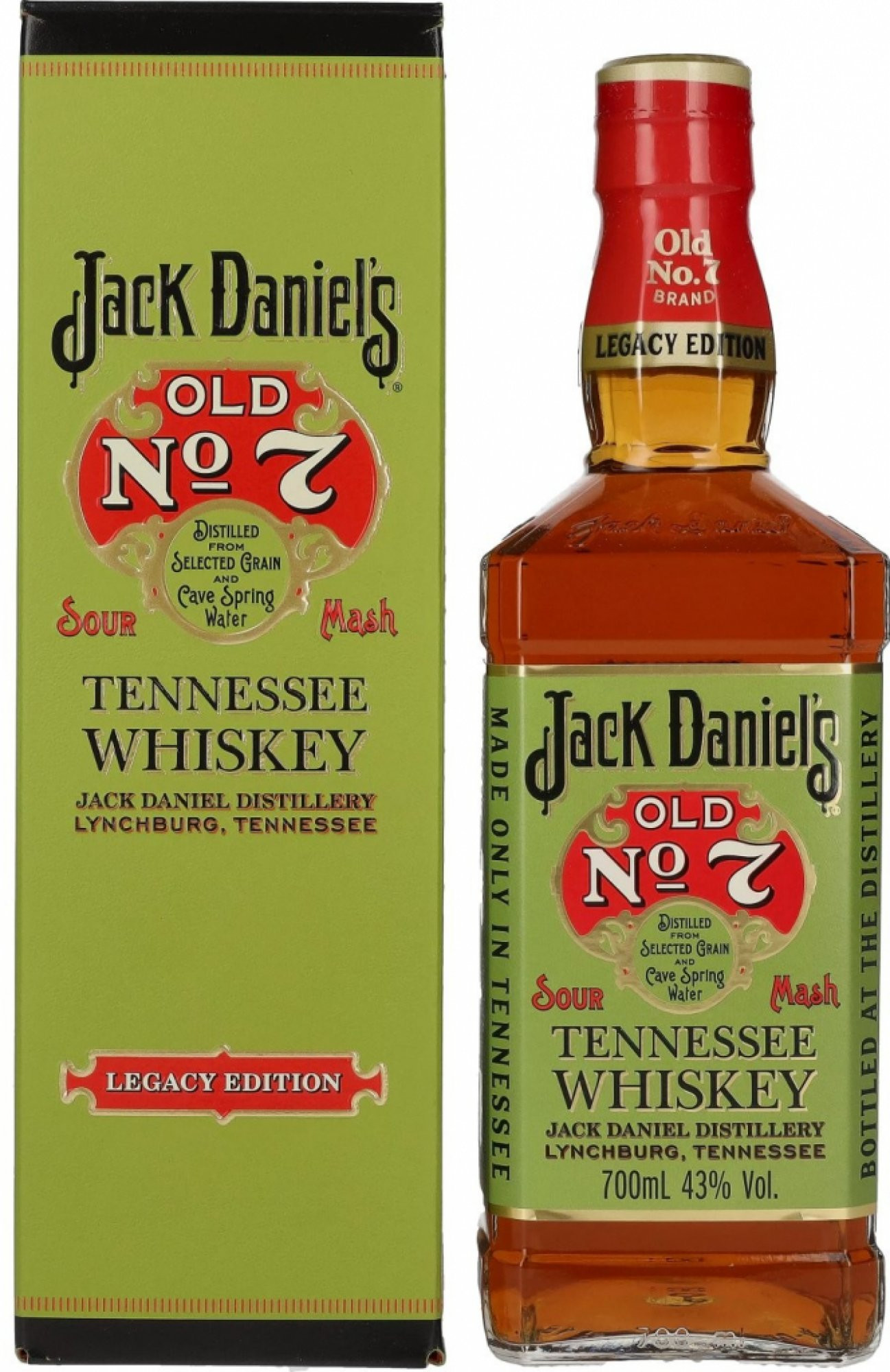 Jack Daniel's LEGACY EDITION 1 43% 0,7 l (kartón)