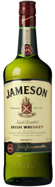 Jameson 40% 1 l (čistá fľaša)