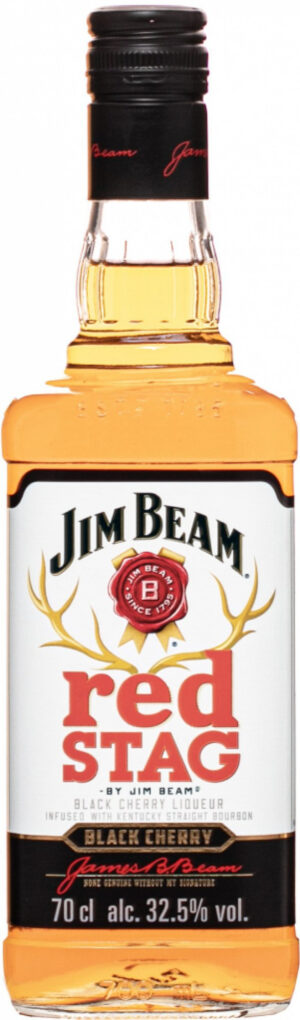 Jim Beam Red Stag 32,5% 0,7 l (čistá flaša)
