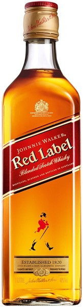 Johnnie Walker Red Label 40% 0,7 l (čistá fľaša)