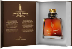 Karpatské Brandy Exclusive 40% 0,7 l (kazeta)