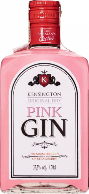 Kensington Gin Pink 37,5% 0,7 l (čistá fľaša)