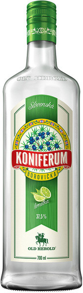 Koniferum Borovička s limetkou 0,7 l