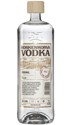 Koskenkorva Original 40% 1 l (čistá fľaša)