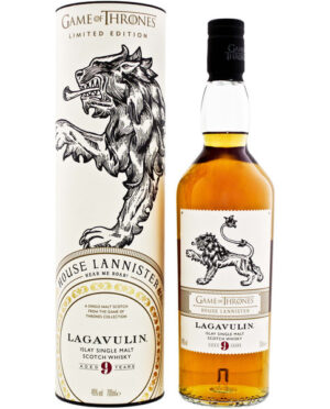 Lagavulin 9y Game of Thrones House Lannister 46% 0,7 l (tuba)