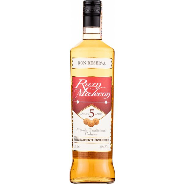 Rum Malecon Reserva Rum 5y 40% 0,7 l (čistá fľaša)