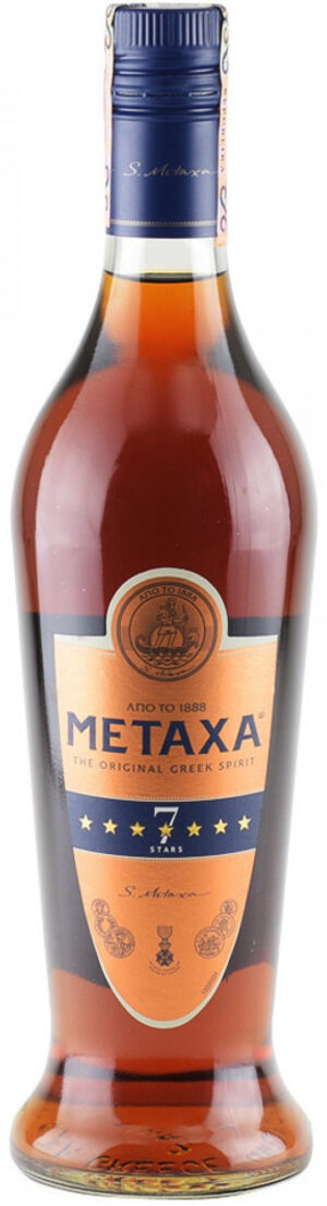 Metaxa 7* 40% 0,7 l (čistá fľaša)