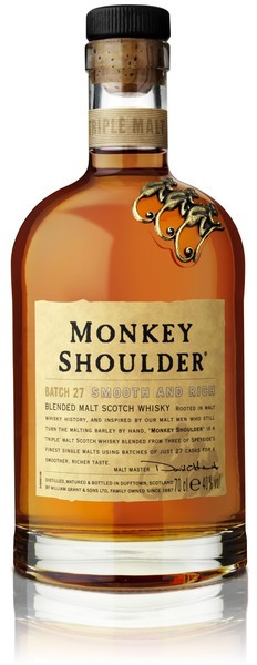 Monkey Shoulder 40% 0,7 l (čistá fľaša)