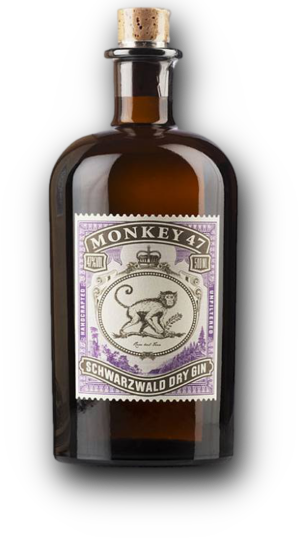 Monkey 47 Dry Gin 47% 0,5 l (čistá fľaša)